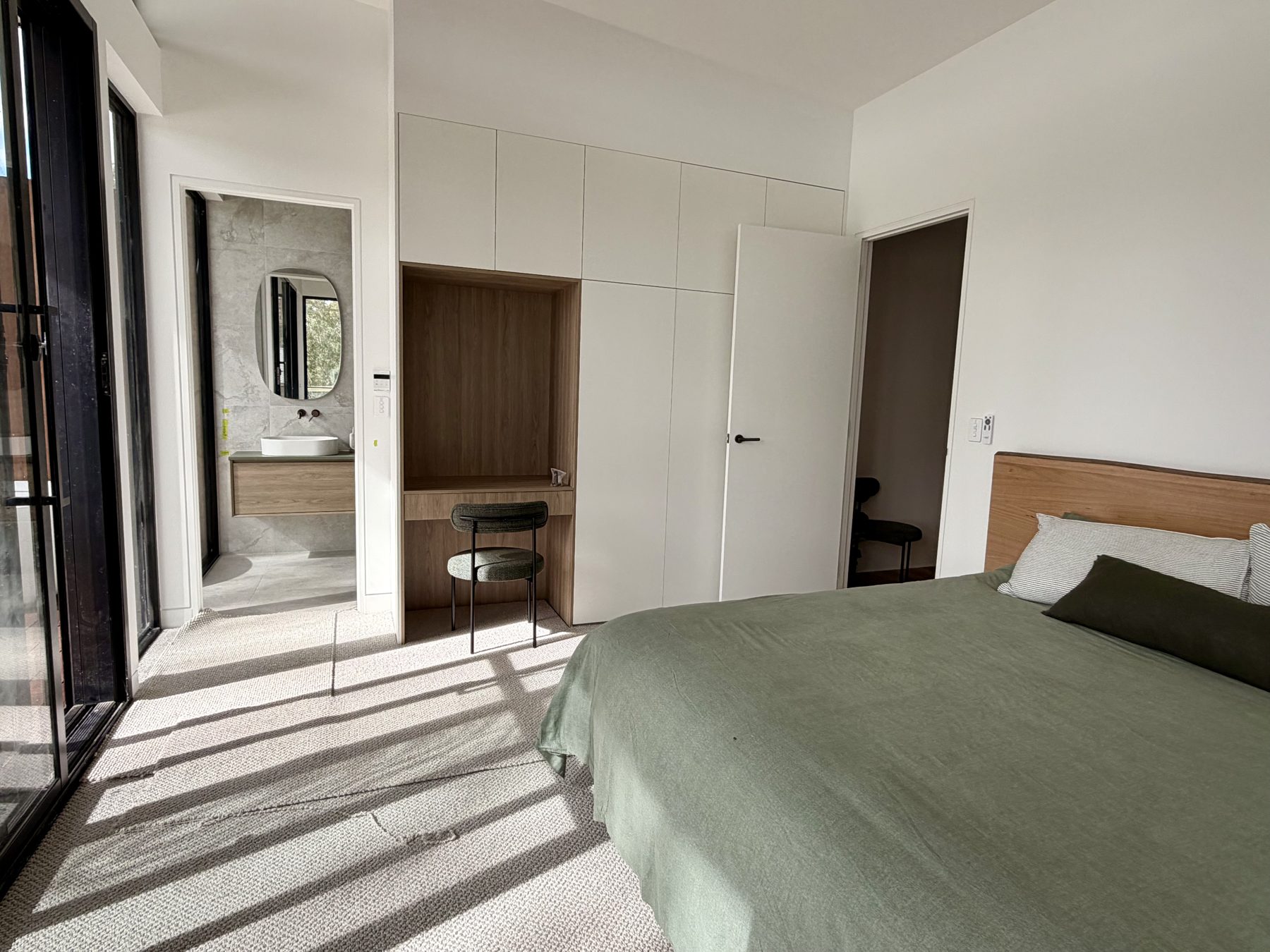 Master bedroom with ensuite
